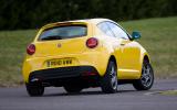 Alfa Romeo Mito Cloverleaf rear cornering