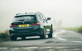 Alpina B3 GT review 2025 002 rear cornering Alpina B3 GT review 2025 002 rear cornering