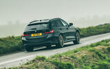 Alpina B3 GT review 2025 028 rear pan Alpina B3 GT review 2025 028 rear pan