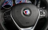 Alpina D4 Biturbo's steering wheel