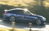 alpina d4 s gran coupe 02 side panning alpina d4 s gran coupe 02 side panning