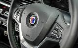 Alpina XD3 steering wheel