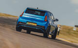 Alpine A290 GTS review 202501 rear cornering Alpine A290 GTS review 202501 rear cornering