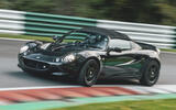Analogue Automotive Lotus review   cornering on Track