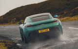 aston martin db12 review 2023 03 rear cornering