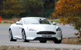 Aston Martin DB9 cornering