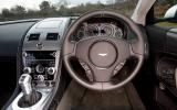 The steering wheel is of the correct diameter for such a car Aston Martin DBS interior
