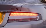 Rear parking sensors come as standard on the DBS; the front units are no-cost options Aston Martin DBS rear lights