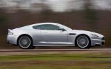 Unusually for a car such as this, the Aston DBS is only available with a manual gearbox Aston Martin DBS side profile