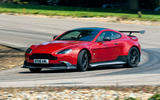 Aston Martin Vantage GT8 drifting