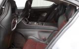 Aston Martin Rapide's rear seats