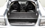 Boot space in the Aston Martin Rapide