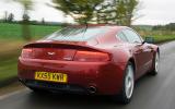 A bypass valve boosts the V8 exhaust note above 4500rpm Aston Martin V8 Vantage exhausts