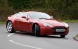 Main controls are heavy, and appealingly old-school in feel Aston Martin V8 Vantage