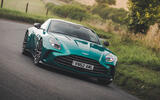 Aston Martin Vantage RT 2024 review frt corner close 0203