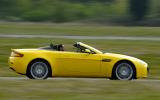 Roofless Aston Martin V8 Vantage