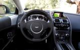 Dials are not easy to read, and they lack the vital 30mph and 70mph increments Aston Martin Virage dashboard