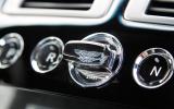 Glass key isn't practical but it is one element of the cabin that is appropriately bespoke and classy Aston Martin Virage ignition