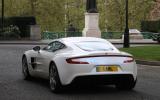 no title Aston One-77 in London
