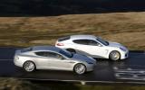 Aston Rapide v Porsche Panamera
