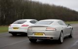 Aston Rapide v Porsche Panamera