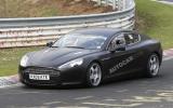 Aston Rapide racer spied 