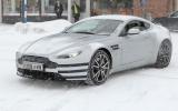 no title Aston Vantage facelift spied