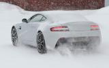 no title Aston Vantage facelift spied