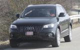 Facelifted Audi Q5 spied