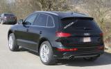 Facelifted Audi Q5 spied