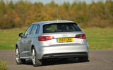 Audi A3 Sportback rear cornering