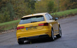 Audi A3 rear cornering