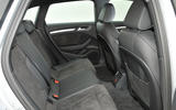 Audi A3 Sportback rear seats