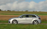 Audi A3 Sportback side profile