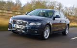 The Audi A4's ride is restful and civilised, even over pock-marked roads Audi A4