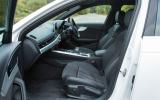 Audi A4 interior