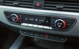Audi A4 climate control switchgear