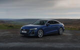 Audi A5 saloon UK 2025 review front static