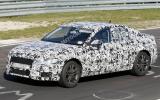 Next Audi A6 caught testing