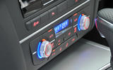 Audi A6 climate controls