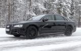 Audi S8 - first spy pics