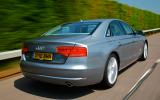 Audi A8 rear end