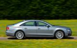 Audi A8 side profile