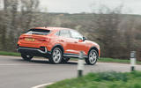 audi q3 45 tfsi sportback review 2024 19 cornering rear audi q3 45 tfsi sportback review 2024 19 cornering rear
