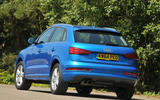 Audi Q3 rear cornering