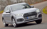 Audi Q5 cornering