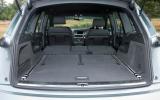 Boot volume goes from 775 litres to a mighty 2035 litres Audi Q7 seating flexibility
