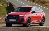 Audi Q7 front cornering dynamic