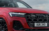 Audi Q7 front grille detail