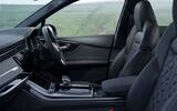 Audi Q7 interior front seats